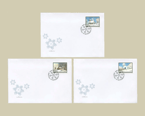 Christmas - Church window from Triesenbe