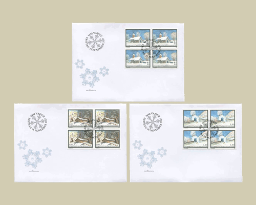 Christmas - Church window from Triesenbe