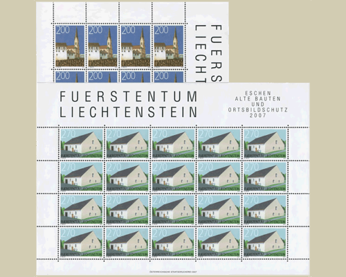 Alte Bauten und Ortsbildschutz: Eschen -