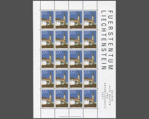 Alte Bauten und Ortsbildschutz: Eschen -