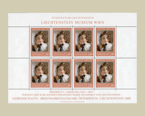 Joint issue with Austria: Portrait of th