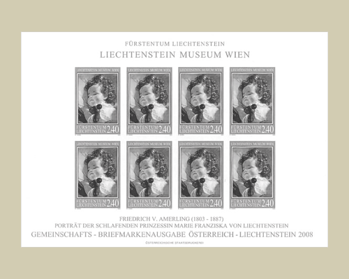 Joint issue with Austria: Portrait of th