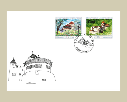 Vaduz Castle in the four seasons - I