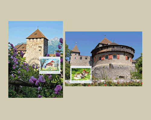 Vaduz Castle in the four seasons - I