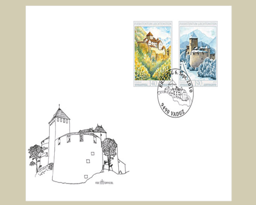 Vaduz Castle in the Four Seasons - II -