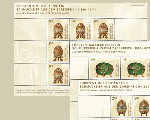 Schmuckeier aus dem Zarenreich