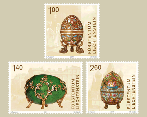 Schmuckeier aus dem Zarenreich