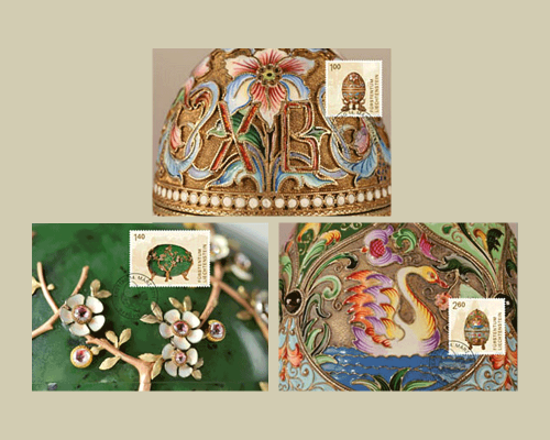 Schmuckeier aus dem Zarenreich