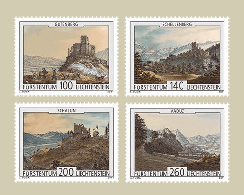 Burgen in Liechtenstein