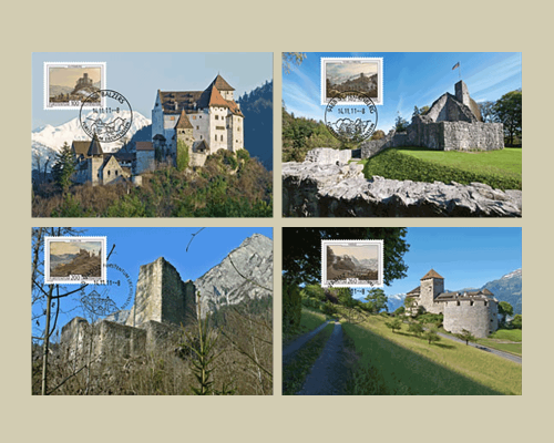 Burgen in Liechtenstein