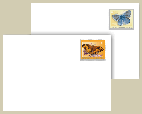 Postal Stationery :Butterflies