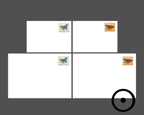 Postal Stationery :Butterflies