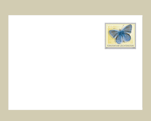 Postal Stationery Butterflies - Common B