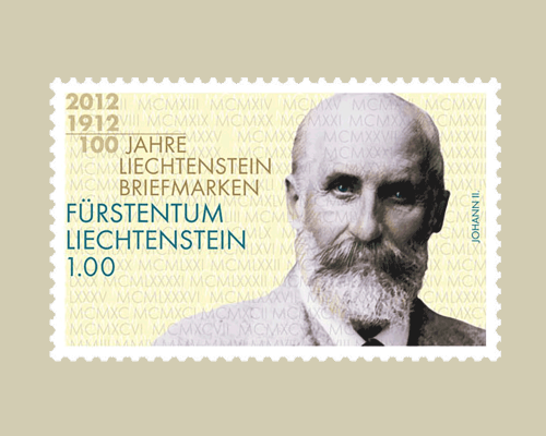 100 Jahre Liechtenstein Briefmarken