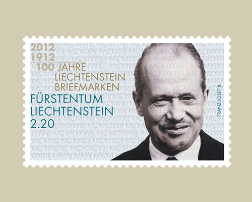 100 Jahre Liechtenstein Briefmarken