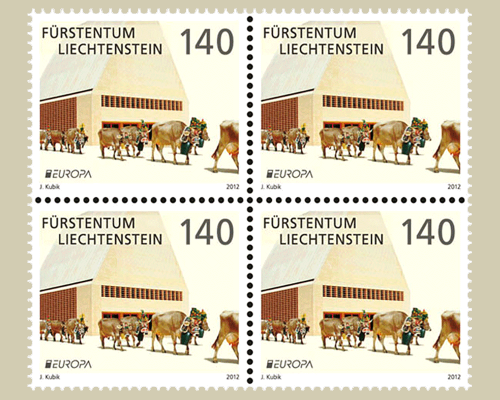 Europe 2012 - Special stamps 5 March 201