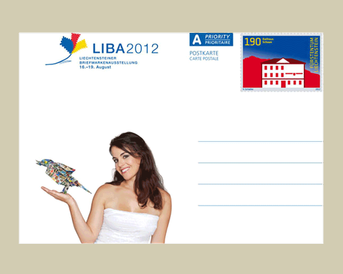 Postkarte: LIBA 2012