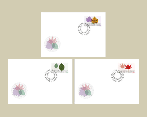 Mathématiques - Timbres sur enveloppe pr