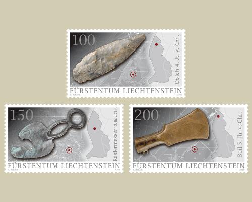 Objets archéologiques du Liechtenstein :