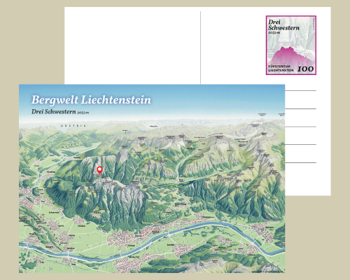 Postcard: Liechtenstein's mountain world