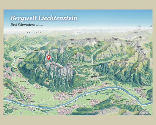 Postcard: Liechtenstein's mountain world