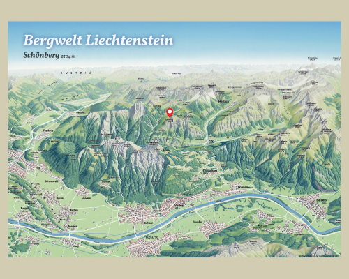 Postcard: Liechtenstein's mountain world