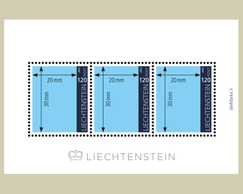Stamp Block (A-Mail valid in LI /CH)