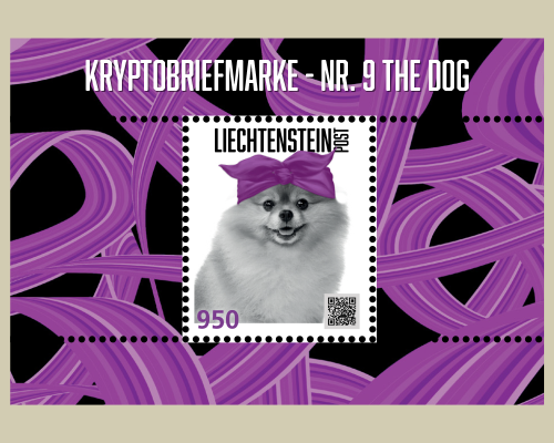 Crypto Stamp - Nr. 9 The Dog