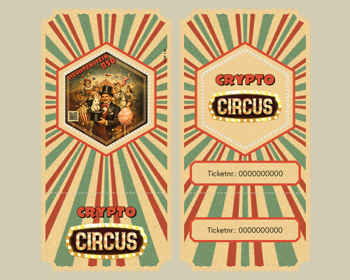 Crypto Circus "Le magicien" Rouge