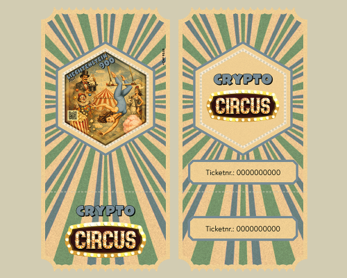Crypto Circus "The Acrobat" Blue