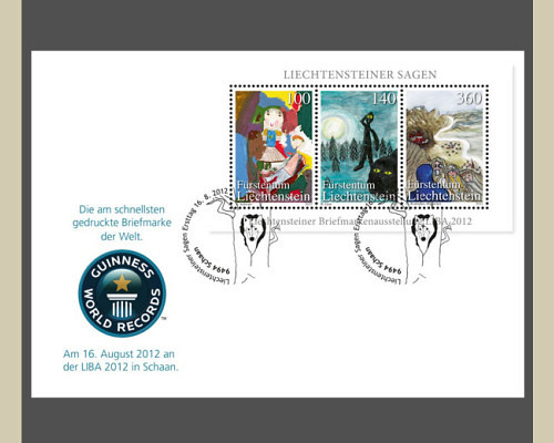 Enveloppe spéciale - Guinness World Reco