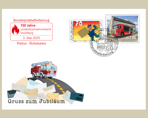 Special Cover Sonderpostbeförderung