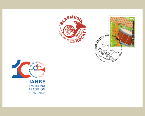 Special Cover - 100 Years of the Liechte