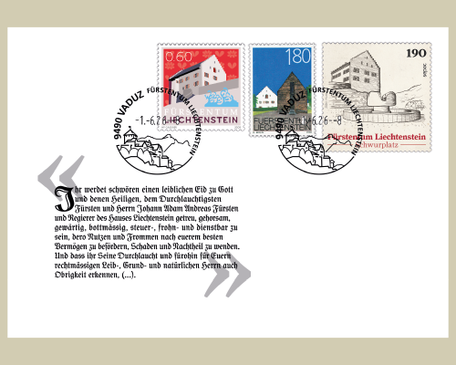 Special Cover - Oath site Bendern