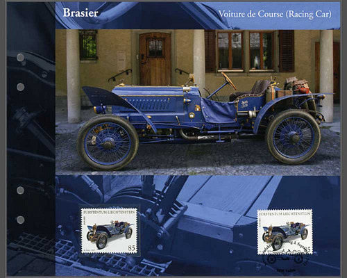 Album inserts Veteran Cars 2012 - German
