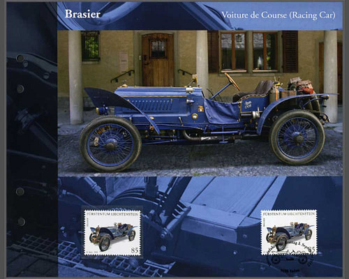 Album inserts Veteran Cars 2012 - Englis