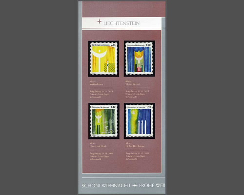 Christmas Set 2013 -  Liechtenstein, Aus