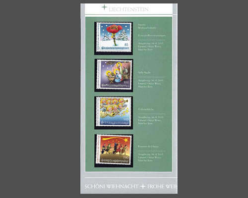 Christmas Set 2015 - Liechtenstein, Aust