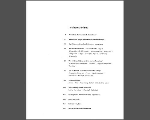 Bergwelt Liechtenstein - Gipfel und Sprü