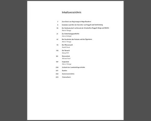 Naturerlebnis Liechtenstein - Ruggeller