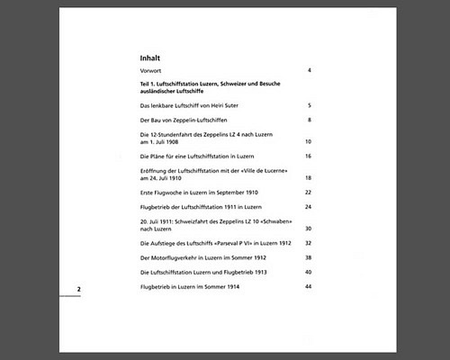 Luftschiffstation Luzern - Hugo Ruoss -