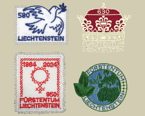 Gift set: "Embroidered Stamps"