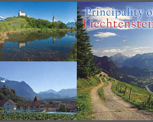 Postcard - Liechtenstein - Balzers, Vadu