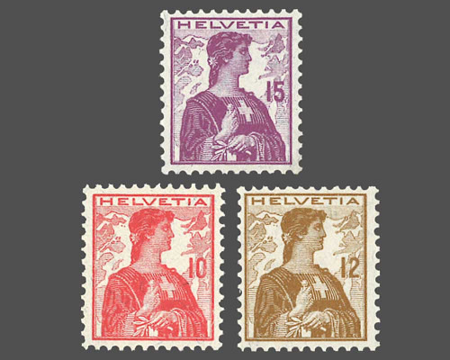 Helvetia, bust portrait II