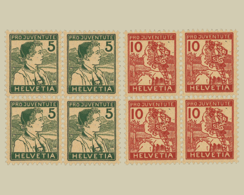 Pro Juventute - Trachtenbilder