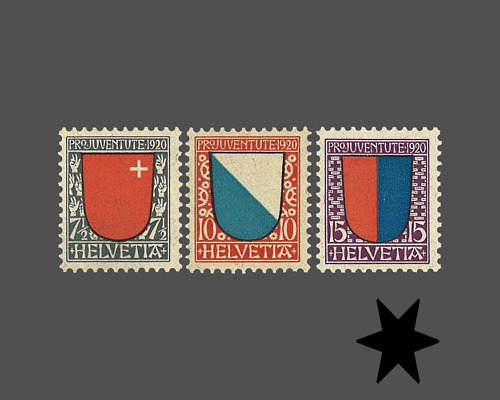 Pro Juventute - Kantonswappen