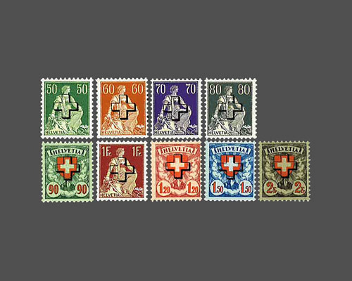 Helvetia mit Schwert