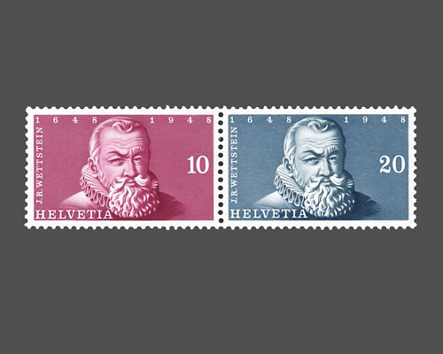 Einzelwerte aus Gedenkblock zur Internat