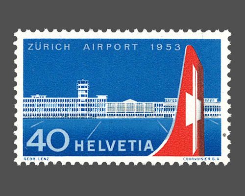 Einweihung des Flughafens Zürich