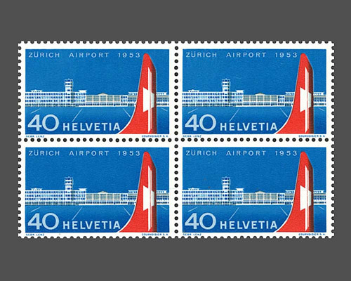 Einweihung des Flughafens Zürich